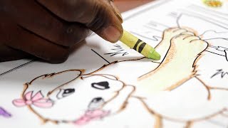 Colouring becomes the new pastime for Aussie adults and children for mental health