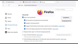 How to delete password saved on Firefox browser?