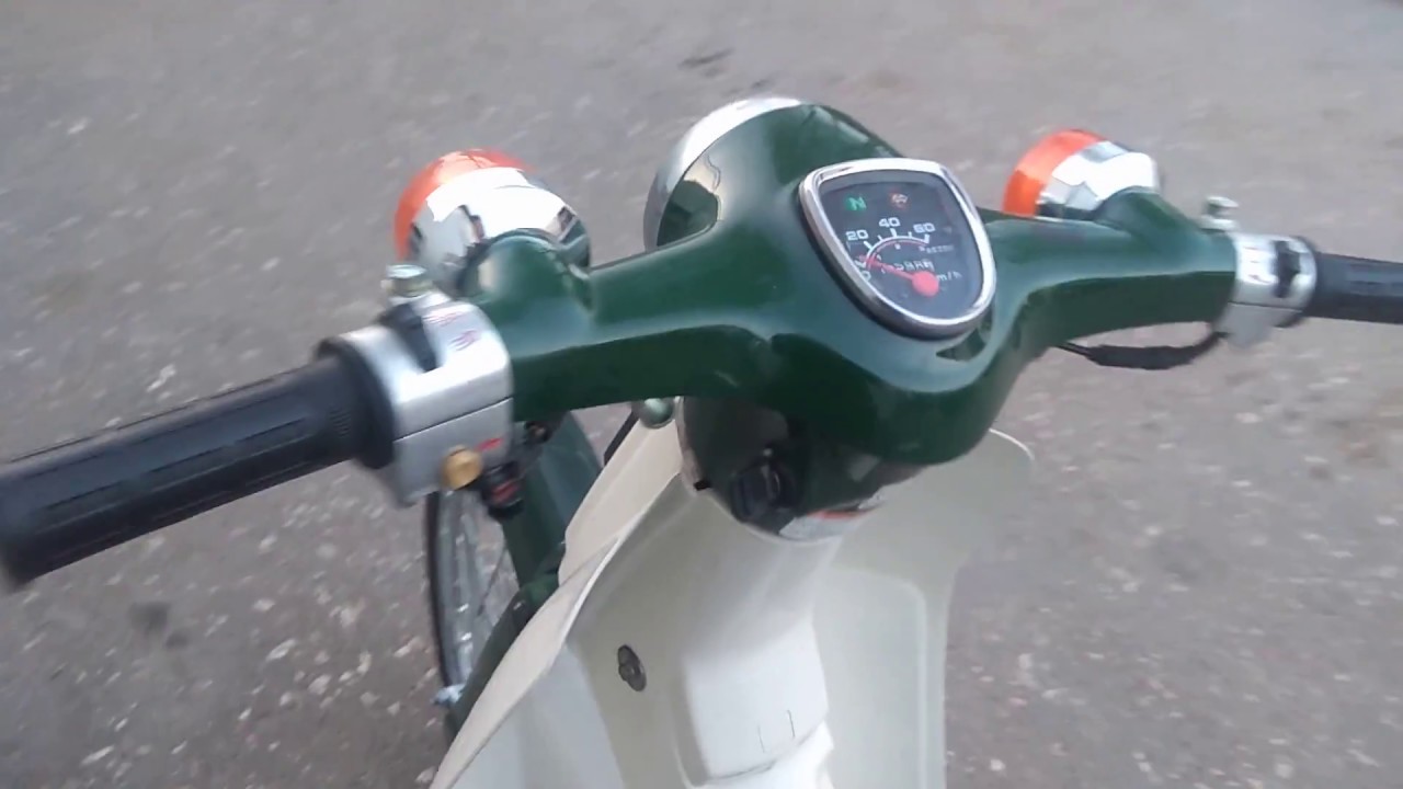 Складной мопед honda