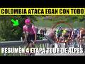 EGAN BERNAL SE ACERCA AL LIDER MUY FUERTE HOY 4 ETAPA TOUR DE LOS ALPES 2026