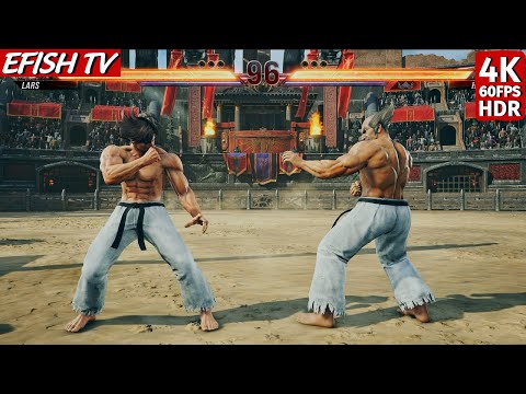 Lars vs Heihachi (Hardest AI) - Tekken 8