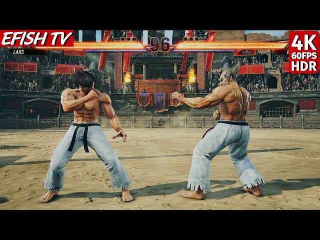 Lars vs Heihachi (Hardest AI) - Tekken 8 - YouTube