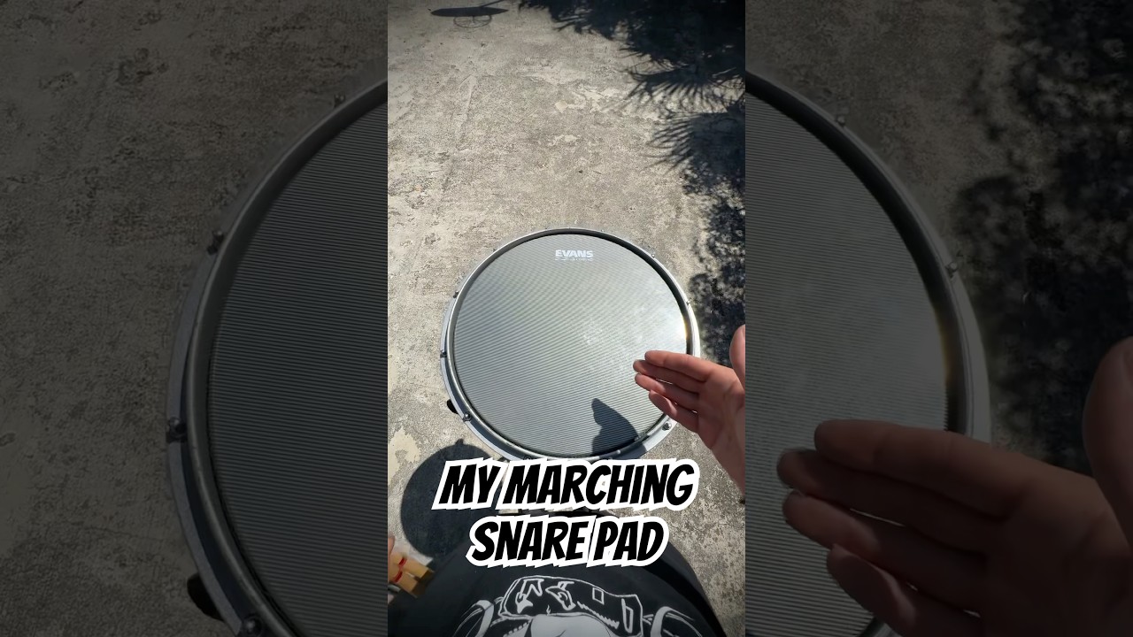 My marching snare pad 🥁 