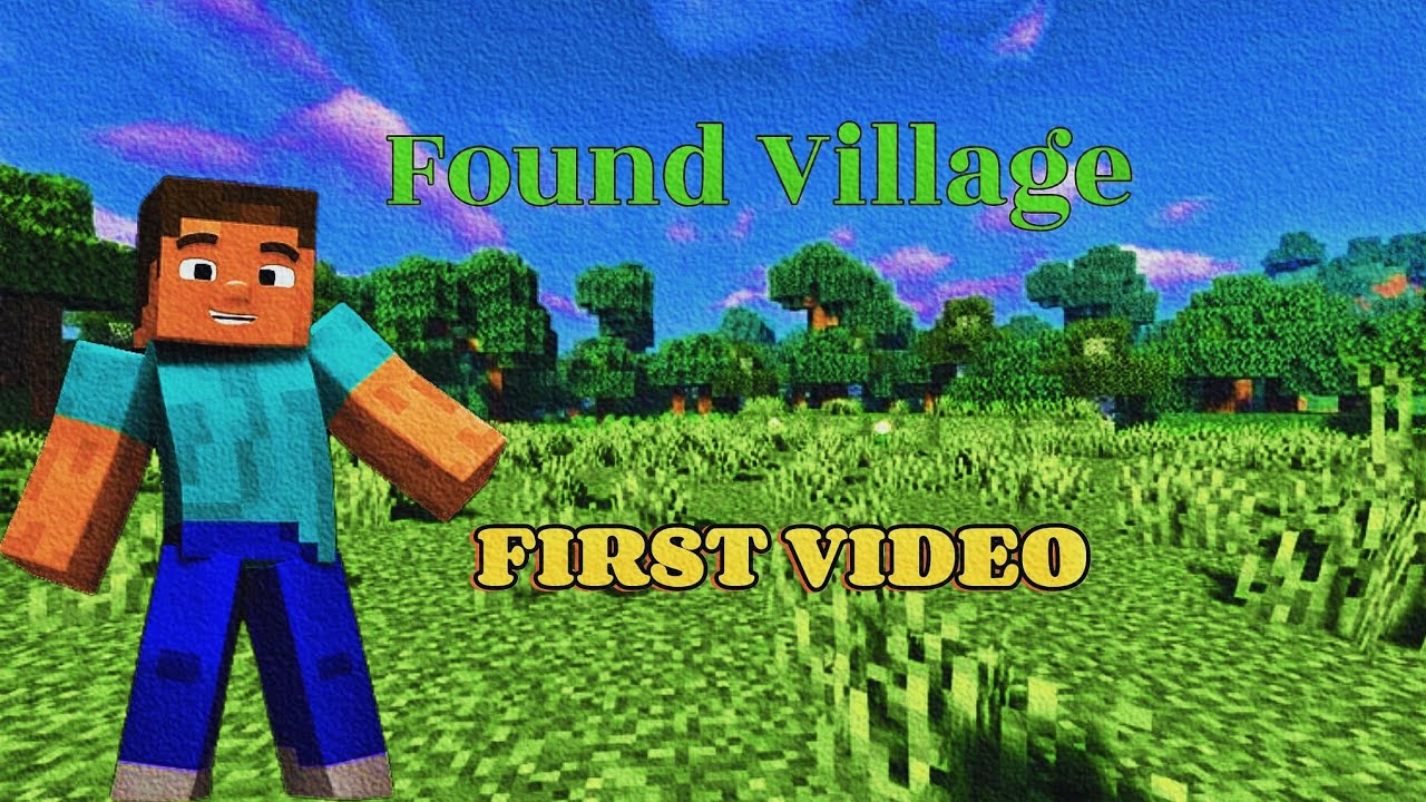 MY First Video |And I found village - YouTube