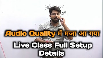 Smart Infovision Live Stream II Best Online Class Setup by Chandan mishra