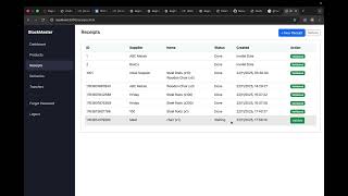 StockMaster Website for the ODOO x SPIT Hackathon.