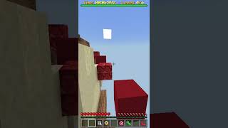 COOL MINECRAFT PARKOUR #minecraft #gaming #minecraftgameplay #cubecraft #shorts