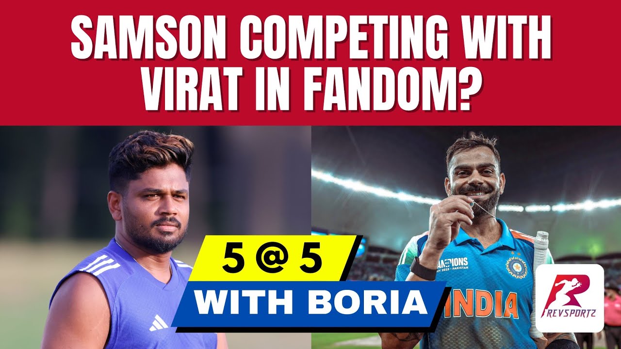 5@5: Does Sanju Samson have the strongest fan support in the team?