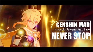 Download Lagu 【MAD】GENSHIN | If Inazuma had an anime opening | Hiroyuki Sawano Never Stop (feat. Laco) MP3