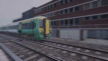Train Sim World 5:Southern Class 377 Passing Three Bridges