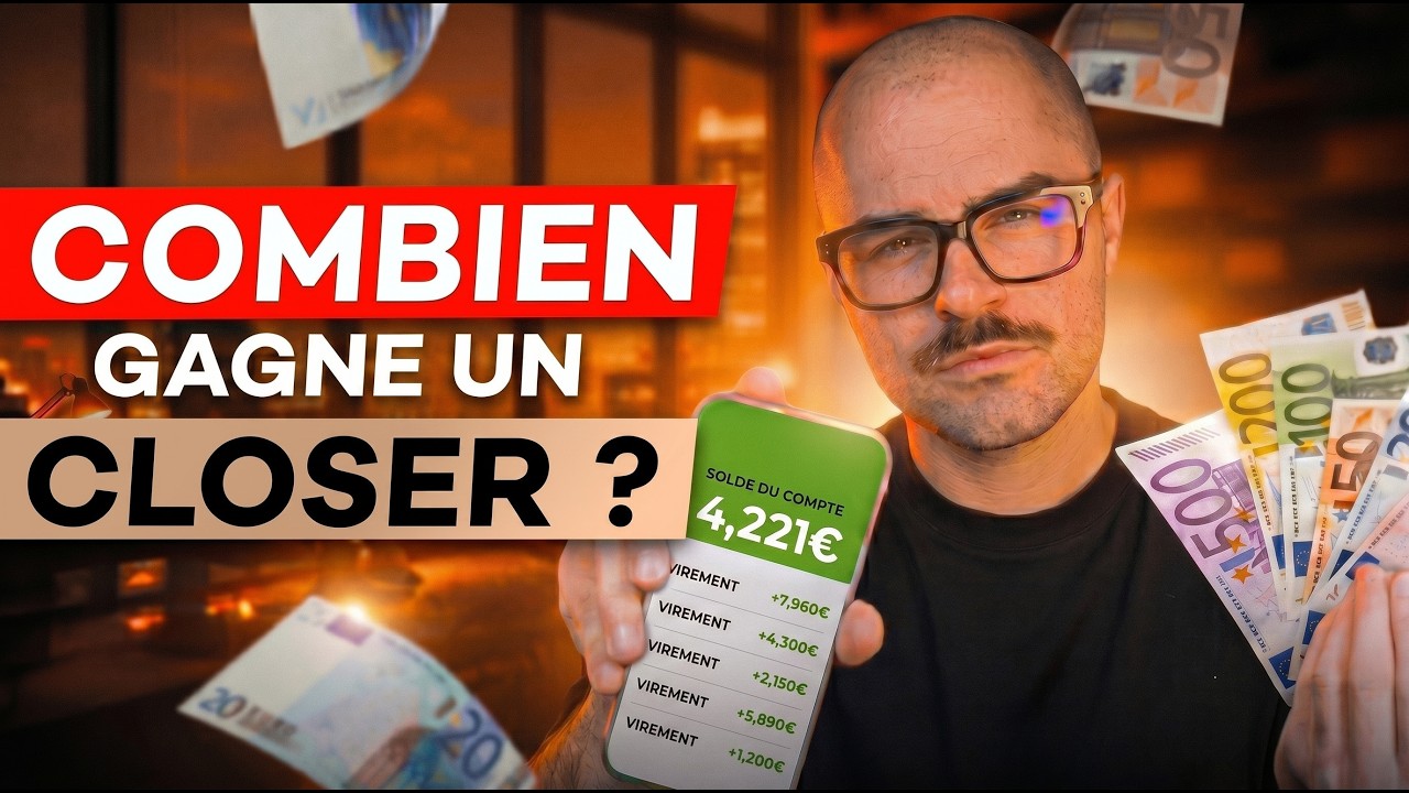 Combien gagne vraiment un closer