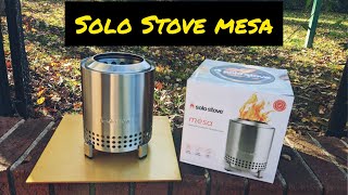 Solo Stove Mesa Burn and Review