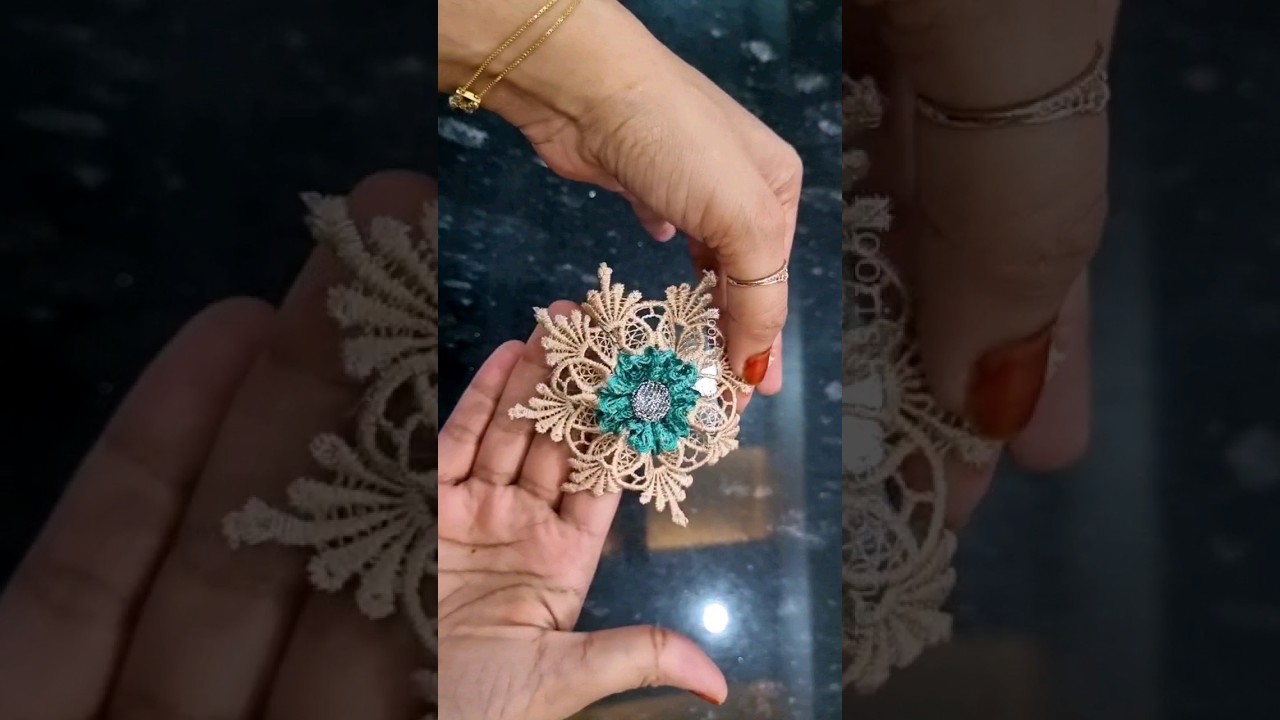 DIY-Lace Flower Hack 