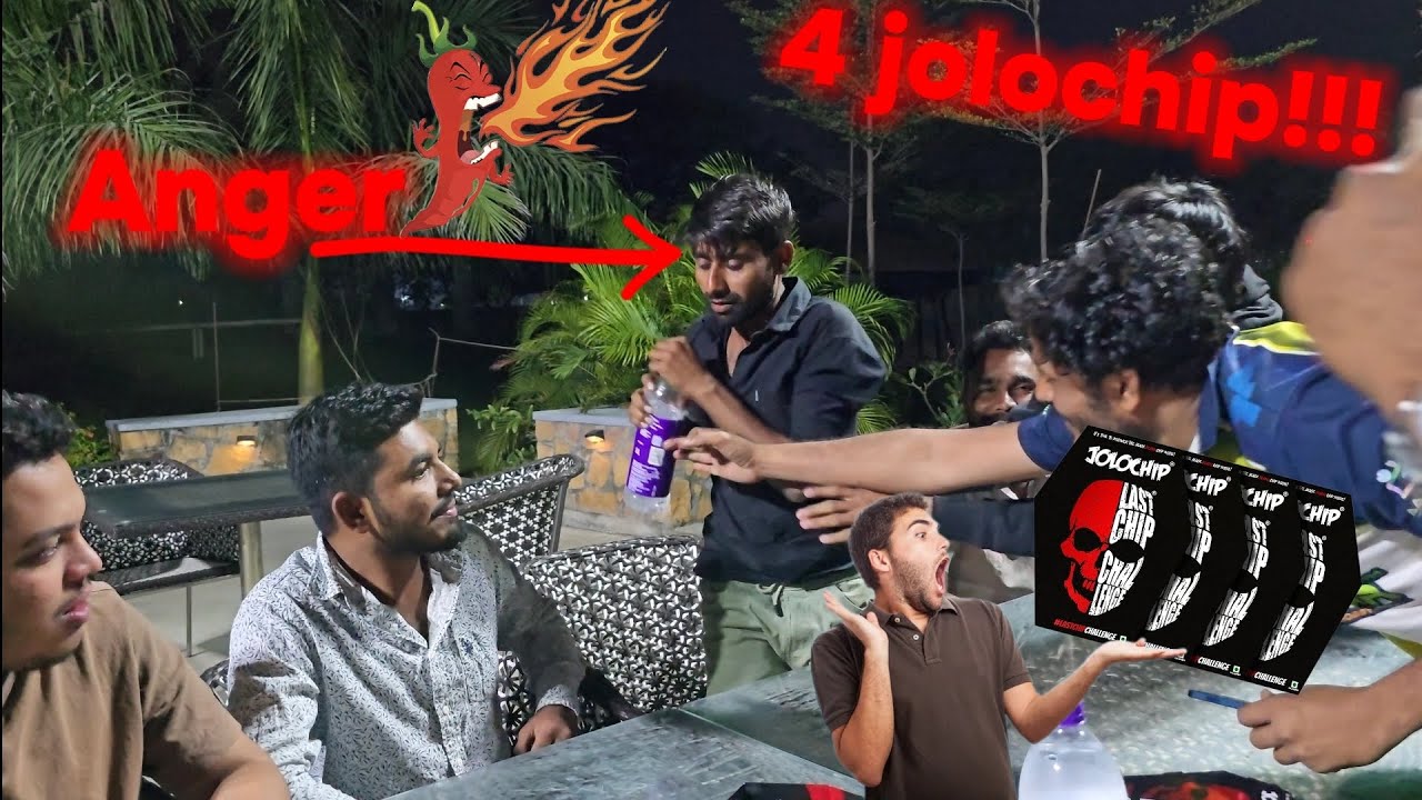 Jolochip challenge for 5,000 gone wrong!!!! ☠️ || angry + crying reactions || 