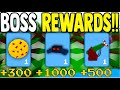*EVERY* BOSS FIGHT REWARD!! | Build a boat for treasure ROBLOX