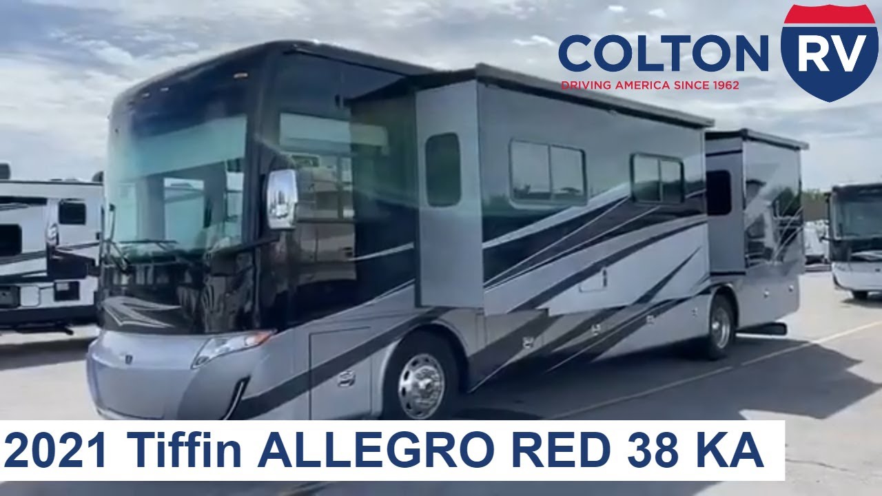 Quick Look 2021 Tiffin Motorhomes ALLEGRO RED 38 KA Class A Diesel Motorhome