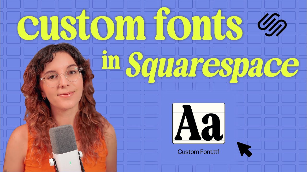 How to add CUSTOM FONTS to your Squarespace website