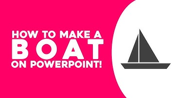 Make A Boat Icon on POWERPOINT!  (Microsoft PowerPoint 2013 Tutorial) | PowerPoint Pro