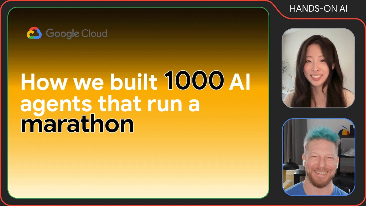 How we built 1,000 AI agents that run a marathon