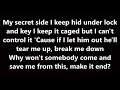 skillet - monster (lyrics)