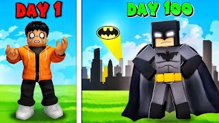 ကျွန်​တော် အရမ်းကြမ်းတဲ့ Batman ဖြစ်ခဲ့တယ်| Superhero Tycoon: Roblox| screenshot 3