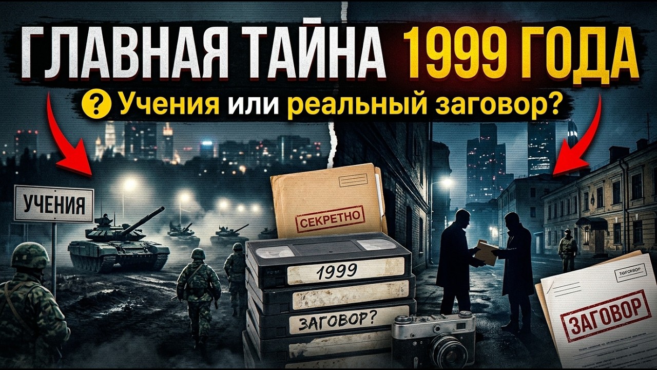 ГЛАВНАЯ ТАЙНА 1999 ГОДА. Учения или реальный заговор?