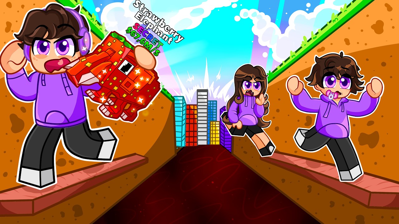 PRZECHODZIMY PARKOUR z BRAINROTAMI w Roblox... 🧠🤯