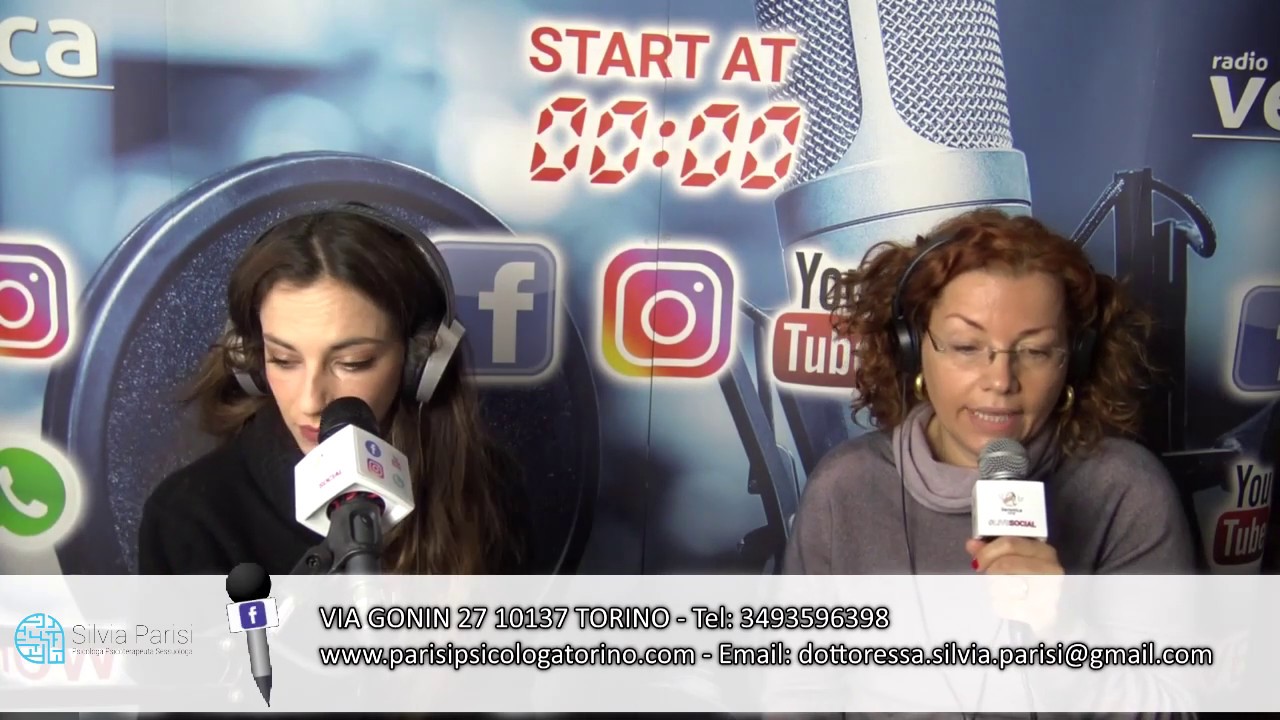 Psicoterapeuta Torino - Dott.ssa Silvia Parisi su Radio Veronica One
