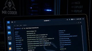 MrC0der | Find , Generate,  create a wordlist in Kali Linux 📜📃