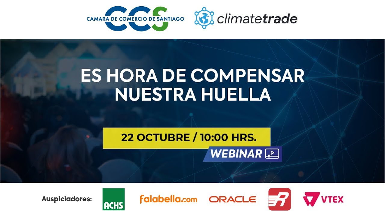 Webinar: Es Hora de Compensar nuestra Huella