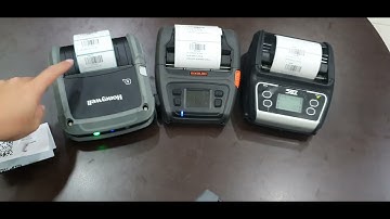 Honeywell CK65 print to Honeywell RP4, Bixolon XM7 and TSC Alpha 4L.