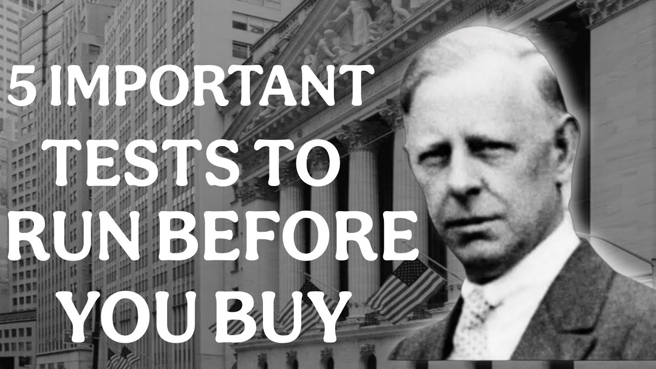 Perfect Entry Point Formula | Jesse Livermore’s Five-Step Test