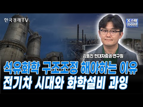 석유화학 구조조정 해야하는 이유 전기차 시대와 화학설비 과잉ㅣ강동진 현대차증권 연구원 | #롯데케미칼 #LG화학 #롯데정밀화학
