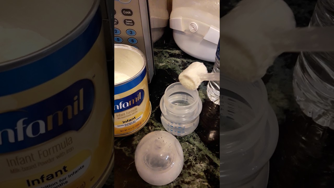 Forma rapida y sencilla de preparar formula de bebes YouTube