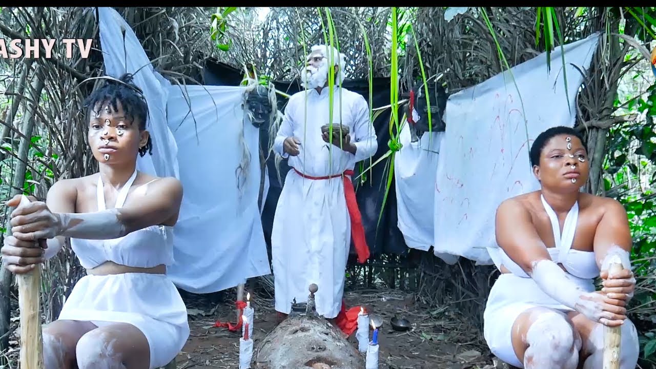 Greedy Elder Stole Staff Of Odo And the gods stuck him - nollywood latest movie / @