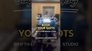 Song Recording @FifthFade Book your slots 📍Tirunelveli #recordingstudio #music #records