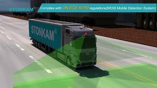 STONKAM Pedestrian & Cyclist Detection Camera | Compliant with UN ECE R159 Regulations MOIS