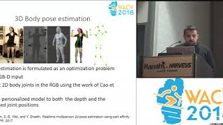 WACV18: A Hybrid Method for 3D Pose Estimation of Personalized Human Body Models