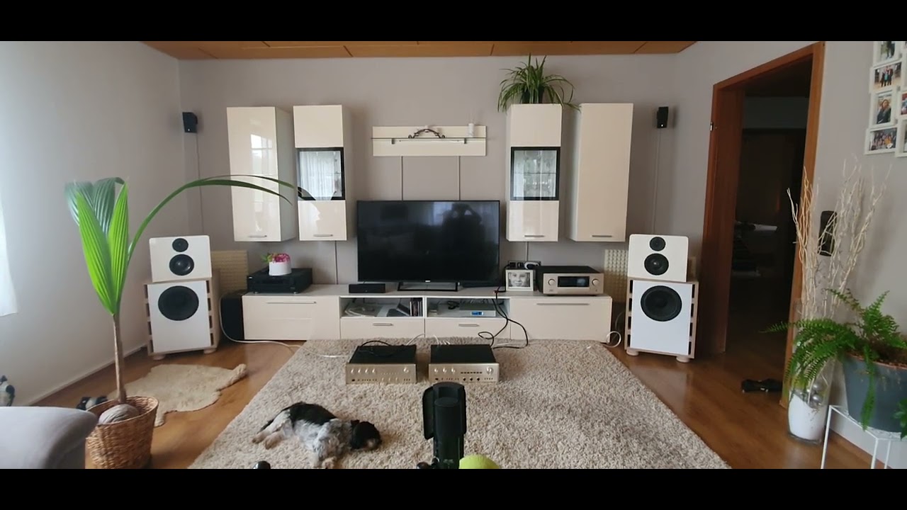 Accuphase E205 +Lumin D1 + Onken SP250P + Morel Open Baffle (ST1048+TSCM634 Titanium Supreme)