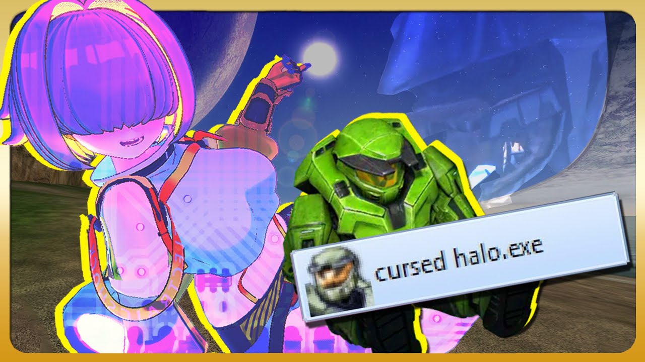 So i played more CURSED Halo - YouTube