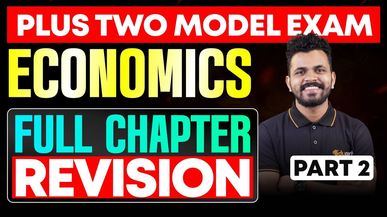 Plus Two Economics Full chapter Revision part 2 | Eduport Plus Two