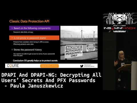 DPAPI and DPAPI-NG: Decrypting All Users’ Secrets and PFX Passwords - Paula Januszkewicz
