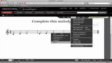 Introduction to Noteflight Classroom