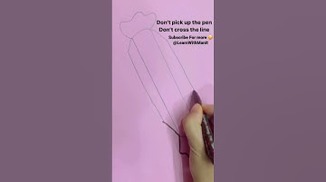 Candy Making| Pen & Paper Game| Impossible Puzzle Solving without lifting pen| Brain Puzzle #shorts
