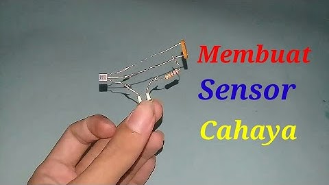 Cara membuat sensor cahaya sederhana,mudah dan simpel......???||tr bc546