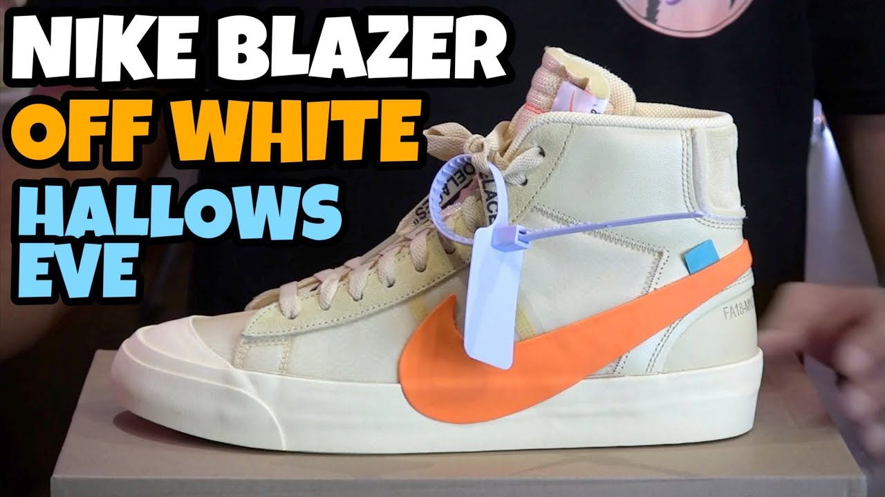 NIKE BLAZER X OFF WHITE HALLOWS EVE Unboxing Recensione On Feet Review ...