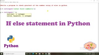 Famous #12 If Else Statement in Python | Python Tutorial For Beginners Profile