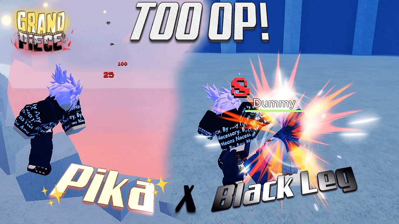 [GPO] Pika + Black leg is too op... YouTube