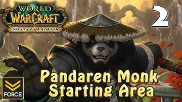Mists of Pandaria: Pandaren Monk Starting Area Gameplay #2 (World of Warcraft)