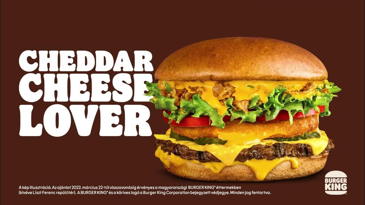 BURGER KING® Cheddar Cheese Lover! YouTube